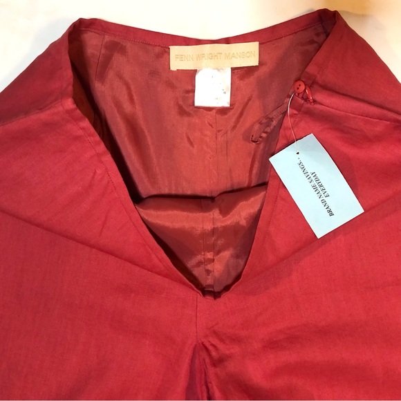 NWT Fenn Wright Manson Fully Lined Linen Pants 10 - Picture 8 of 11
